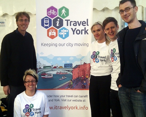 Castlegate IT and Diva Creative staff at the i-Travel York launch