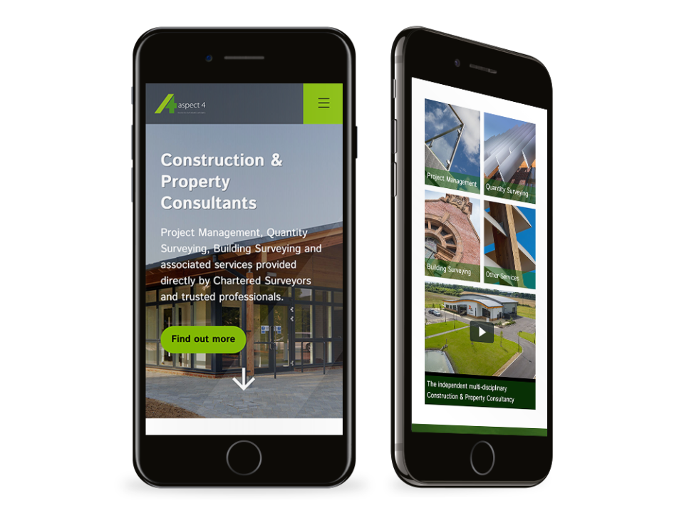 Aspect 4 mobile site visualisation