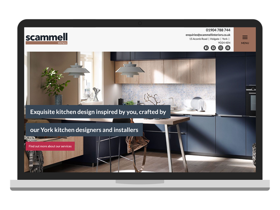 Scammell Kitchens desktop visualisation