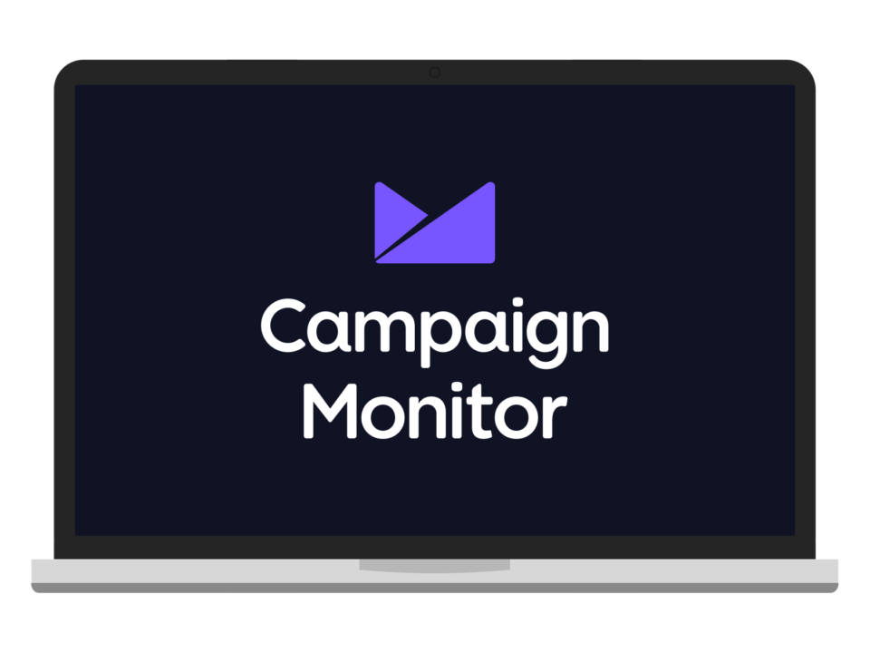 campaign monitor logo on screen