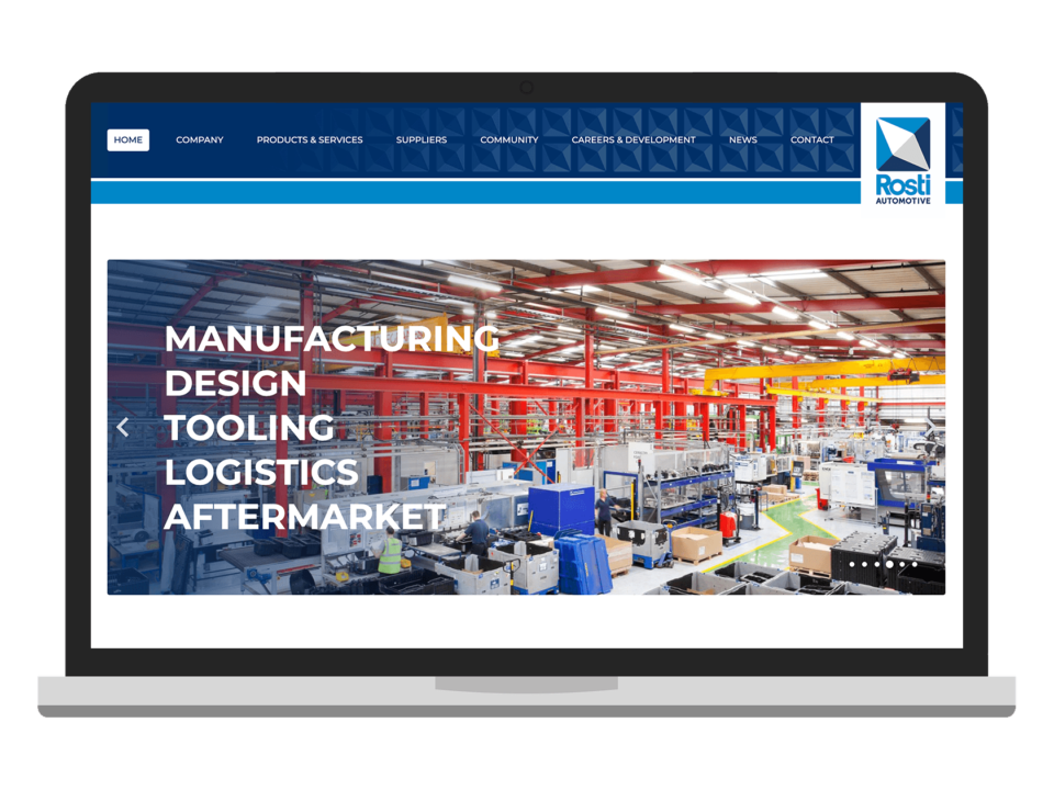 industrial web design