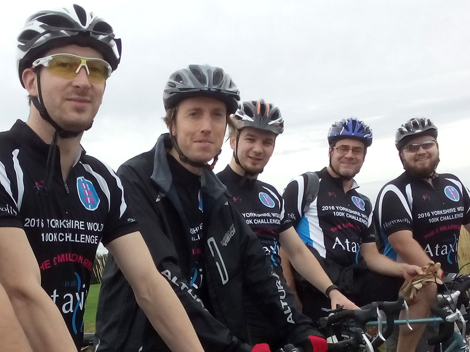 CGIT team on bikes