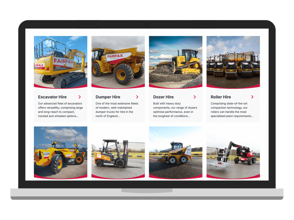 An example of high end construction industry design visualised on a desktop device