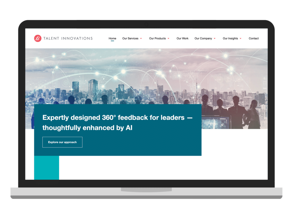 An example of high end design visualised on a desktop device