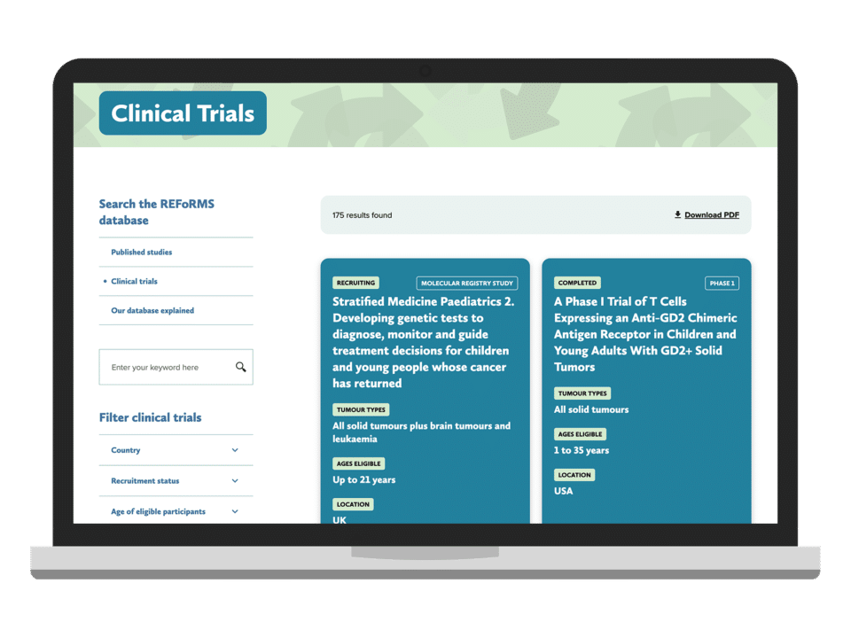 An example of high end design for a charity organisation visualised on a desktop device